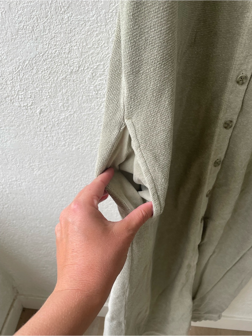 Vintage Eddie Bauer Button Cotton Maxi Dress - Picture 4 of 4